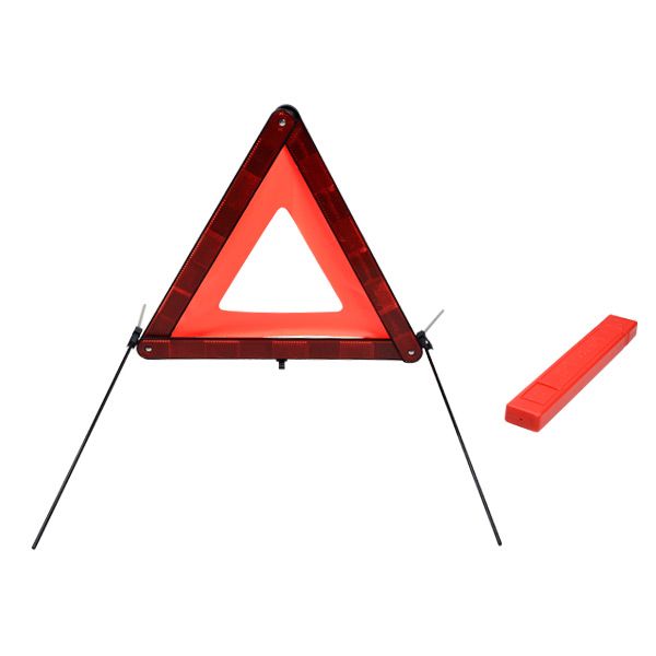 Splayed feet warning triangle